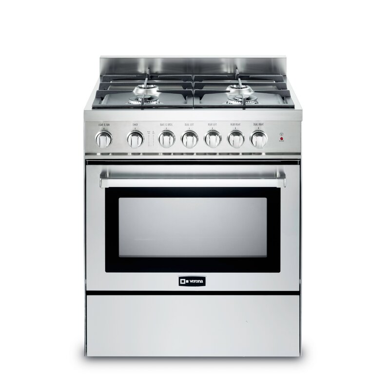 Verona 30 3 Cu Ft Freestanding Gas Range Wayfair