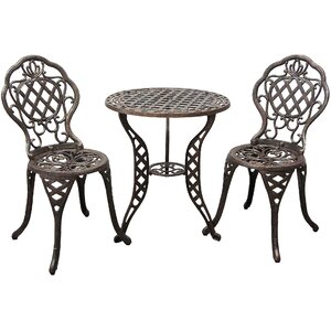 Innova Hearth and Home Cambridge 3 Piece Bistro Set | Wayfair