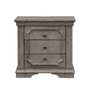 Sunnydale 3 Drawer Nightstand by Canora Grey