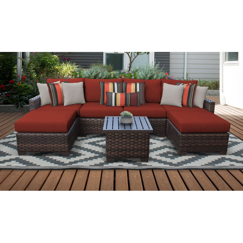 Kathy Ireland Homes Gardens By Tk Classics River Brook 7 Piece