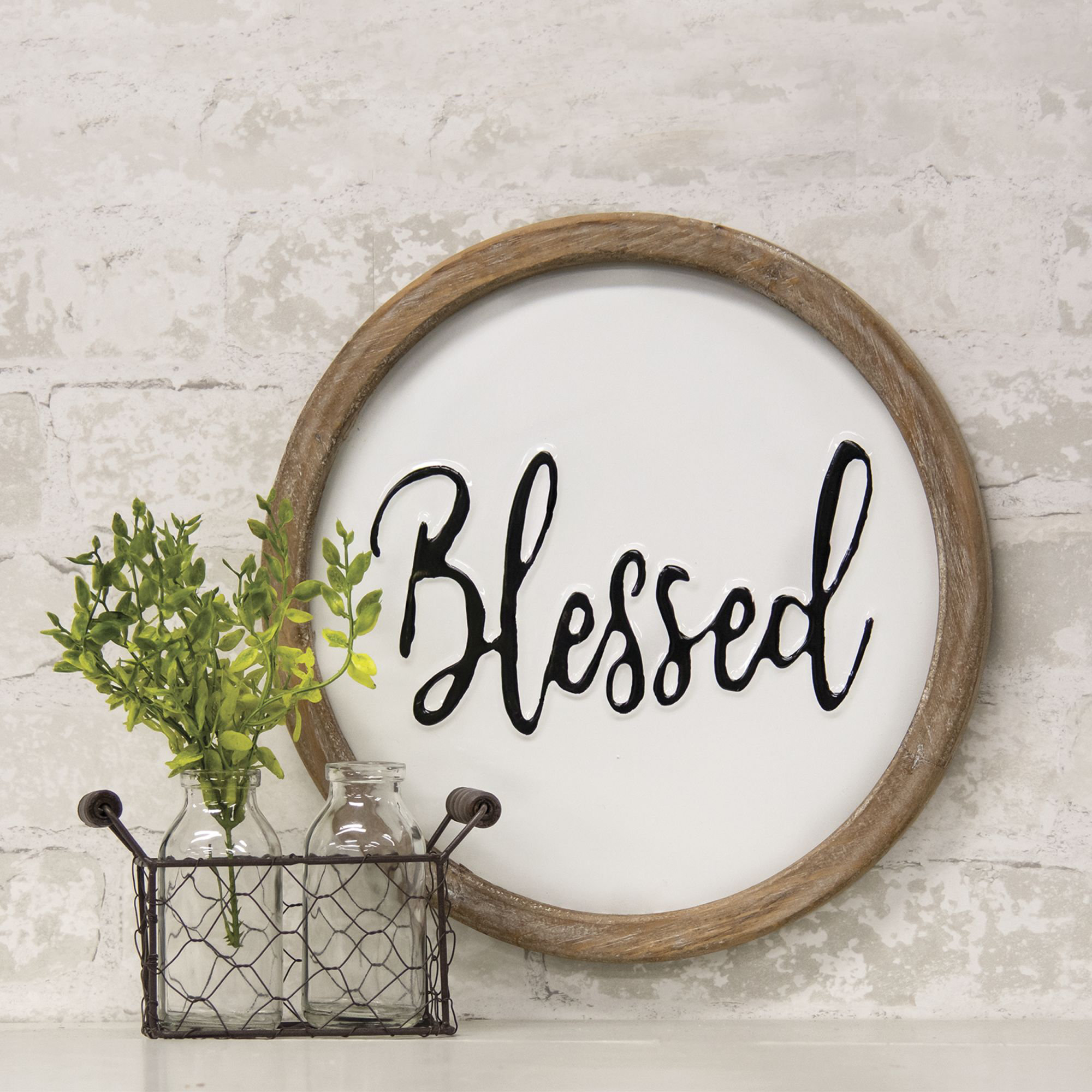 Gracie Oaks Blessed Wall Décor Wayfair