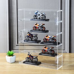 New 4" x 8" x 4"  Sold from USA Clear Acrylic Display Case/Box 