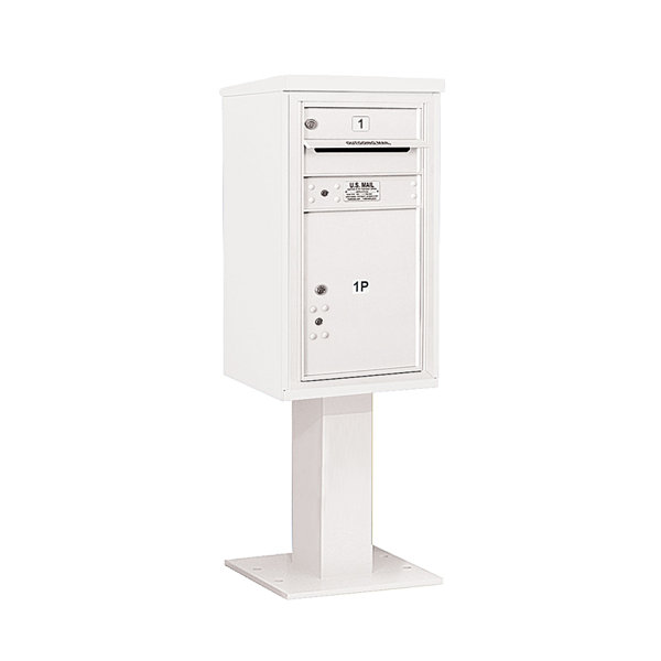 Salsbury Industries Pedestal Mounted 1 Unit 3 Door Front Load 4C ... Salsbury Industries Pedestal Mounted 1 Unit 3 Door Front Load 4C ...