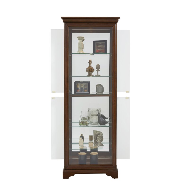 Charbonneau Lighted Curio Cabinet Reviews Joss Main