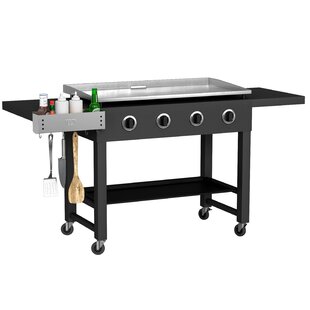 36" Blackstone Griddle stainless cover & windscreen rear-griddle not included 