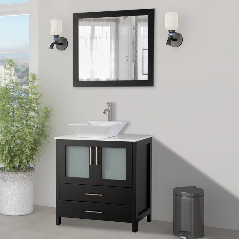 Karson 30 Single Bathroom Vanity Set With Mirror Reviews Joss