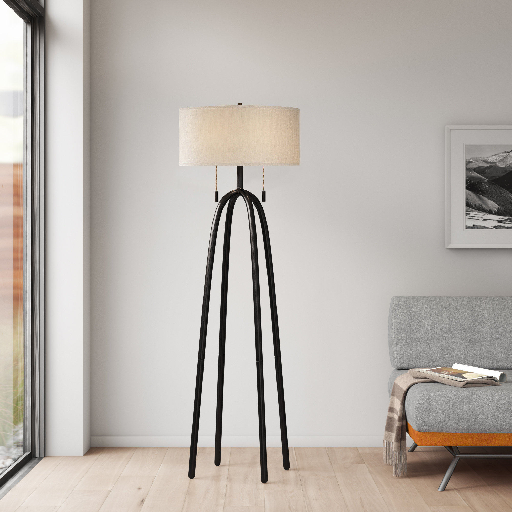 Wade Logan® Huntsville 61" Novelty Floor Lamp & Reviews Wayfair