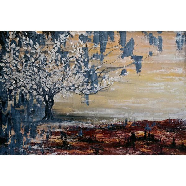 Marmont Hill Paradise Lost Painting Print On Wrapped Canvas Wayfair