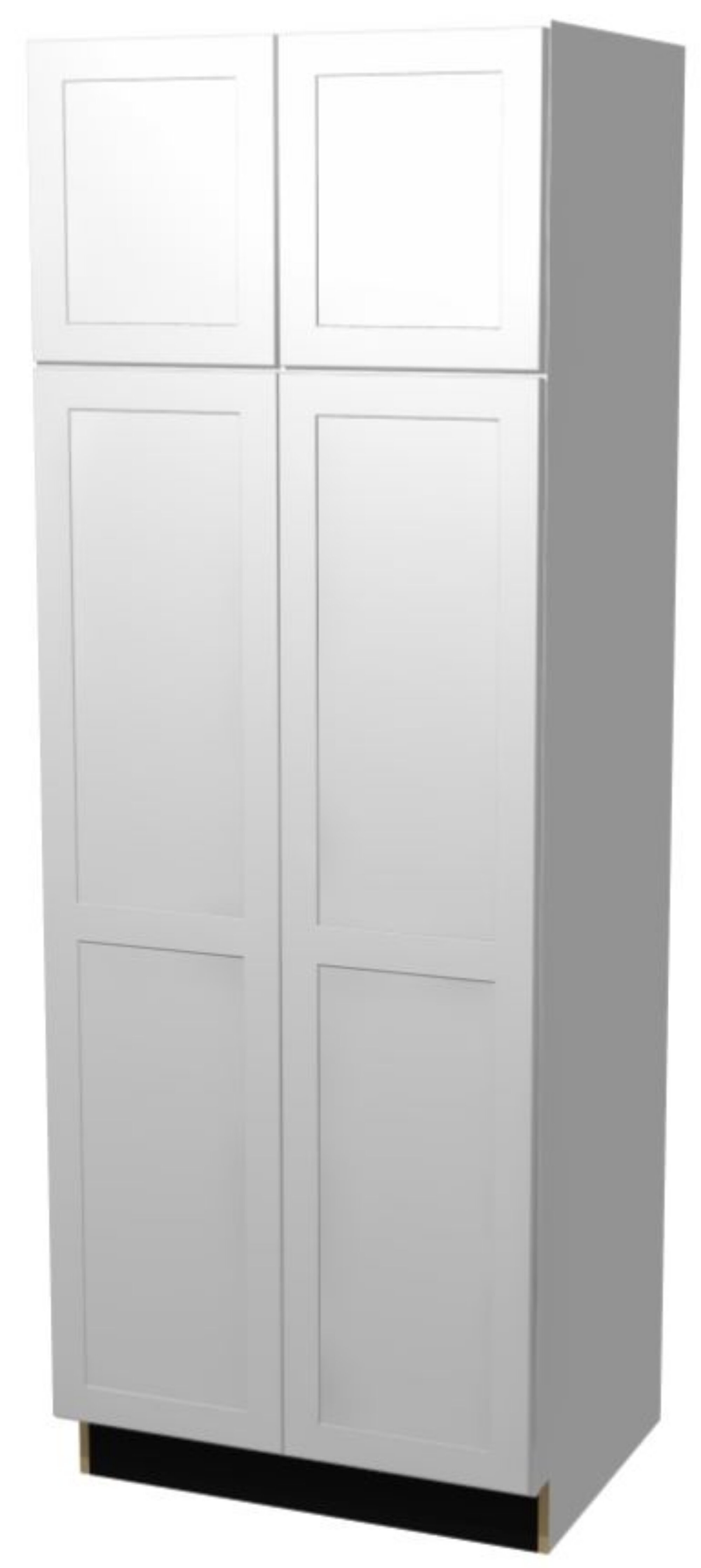 Arbor Creek Cabinets Platte Butt Doors Utility Pantry Cabinet