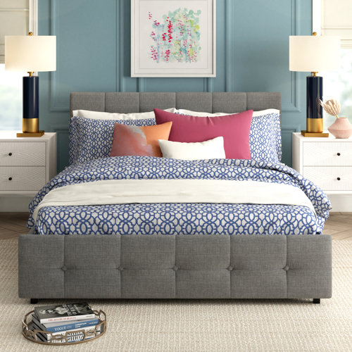 Houchins Upholstered Storage Platform Bed & Reviews | Joss ...