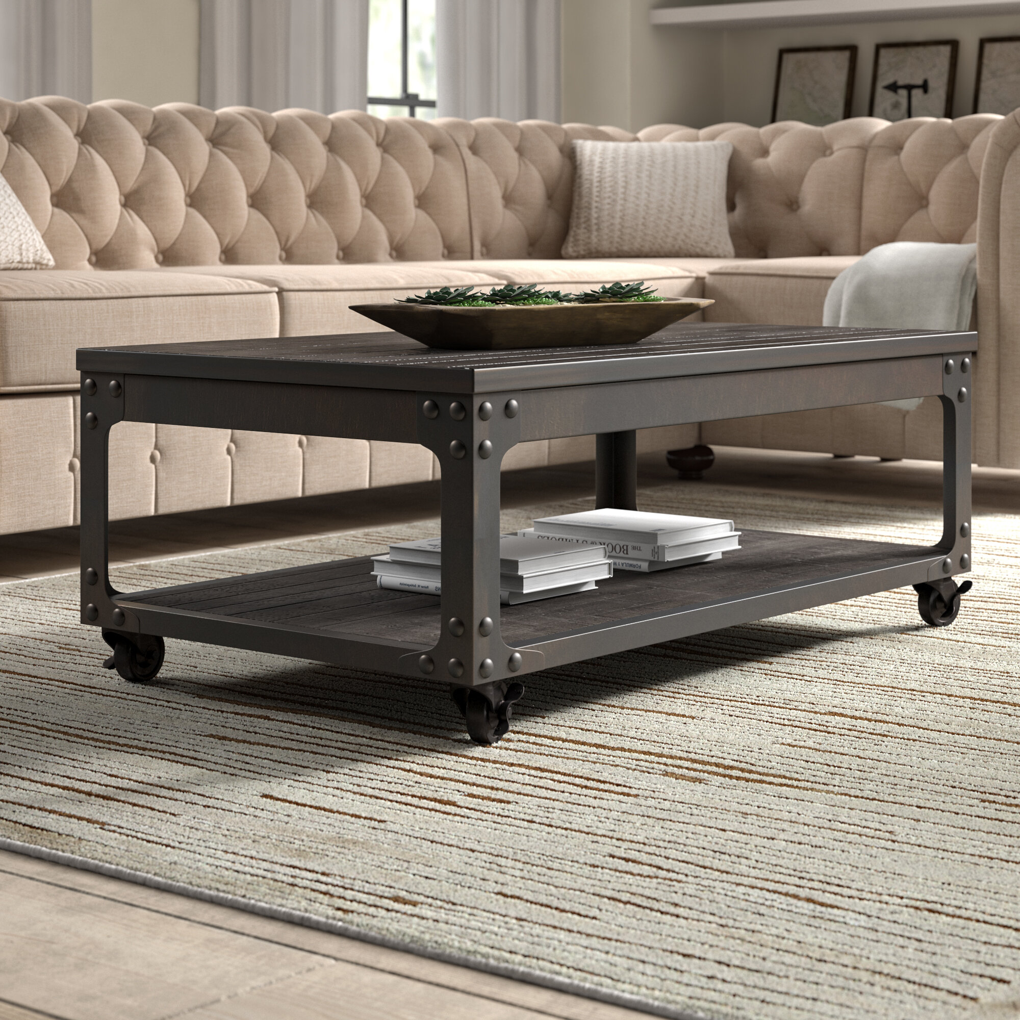 Casters Coffee Tables Wheels You Ll Love In 2020