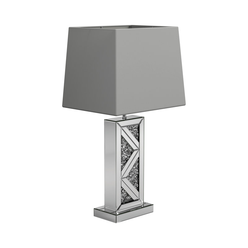 wayfair silver table lamps
