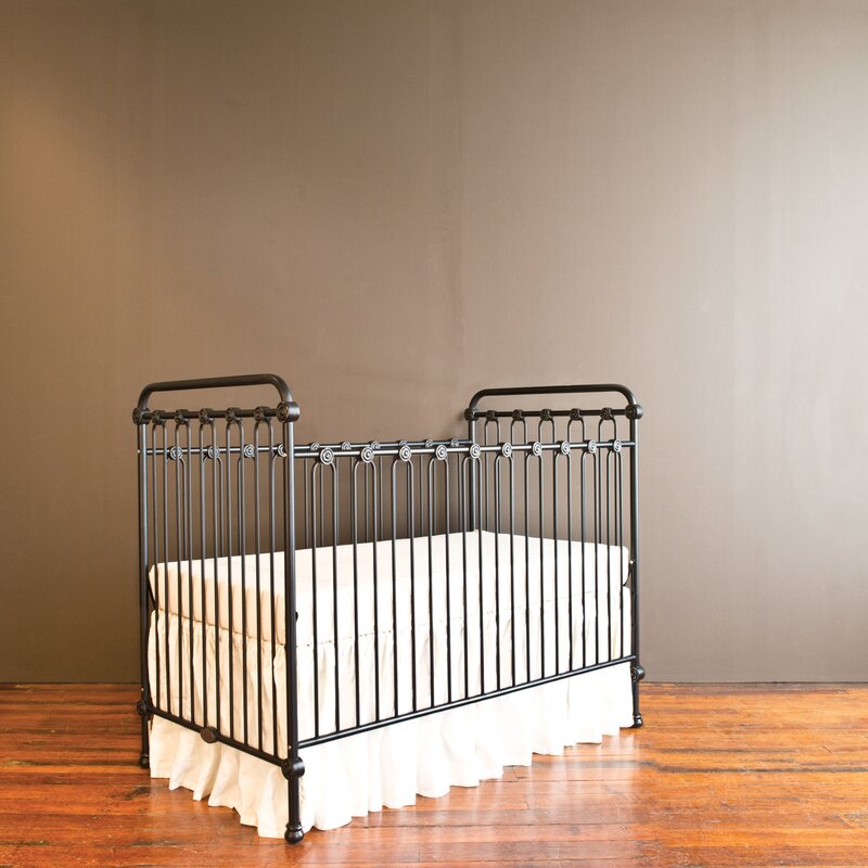 wayfair metal crib