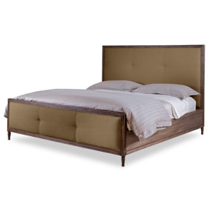Upholstered Panel Bed by South Cone Home