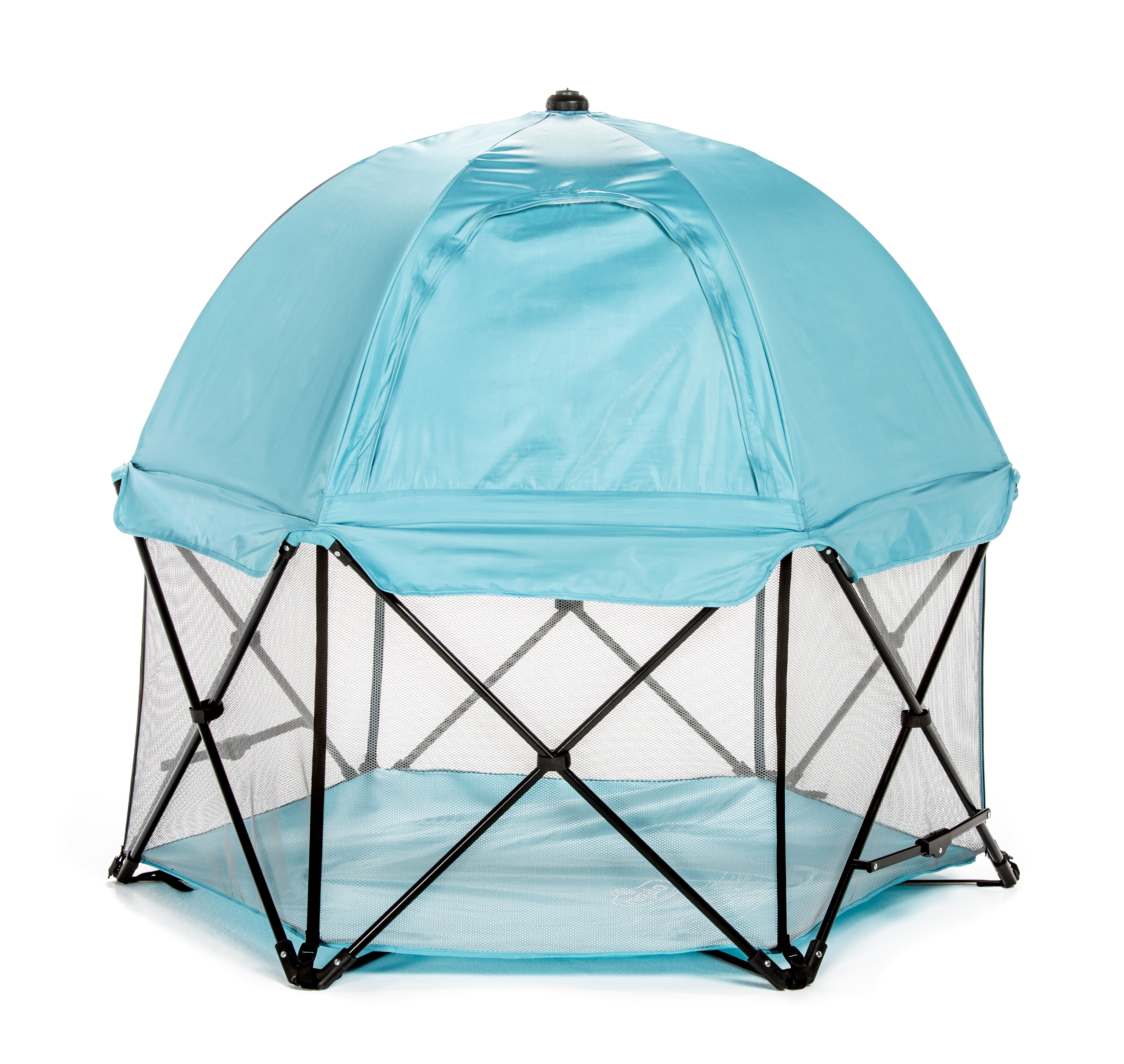 Regalo My Deluxe 6 Panel Portable 48 X 48 Indoor Outdoor Steel Pop Up Play Tent With Carrying Bag Wayfair