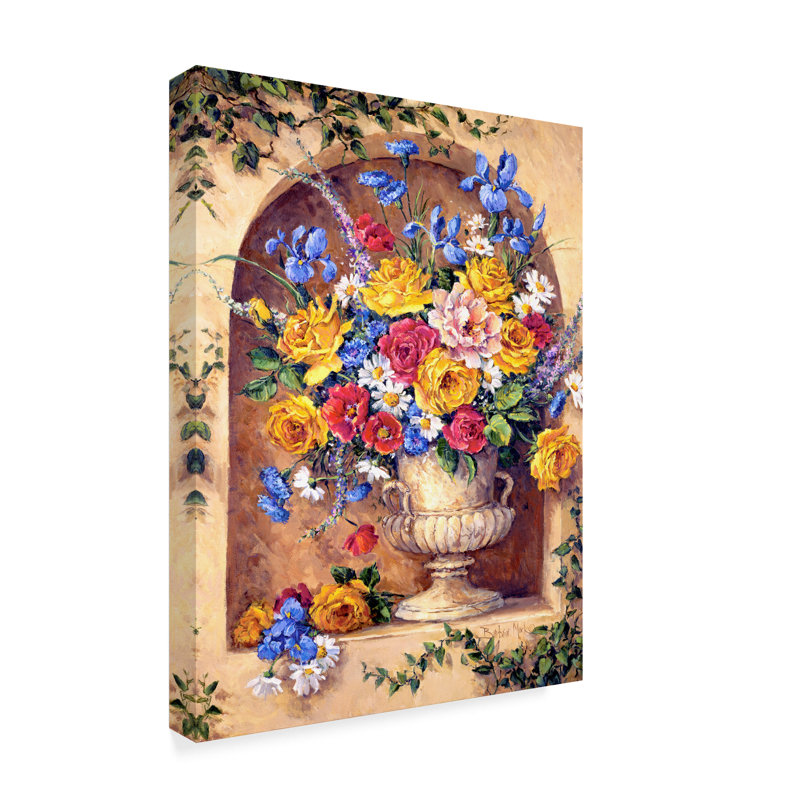 Winston Porter Neo Classic Alcove Acrylic Painting Print On Wrapped Canvas Wayfair