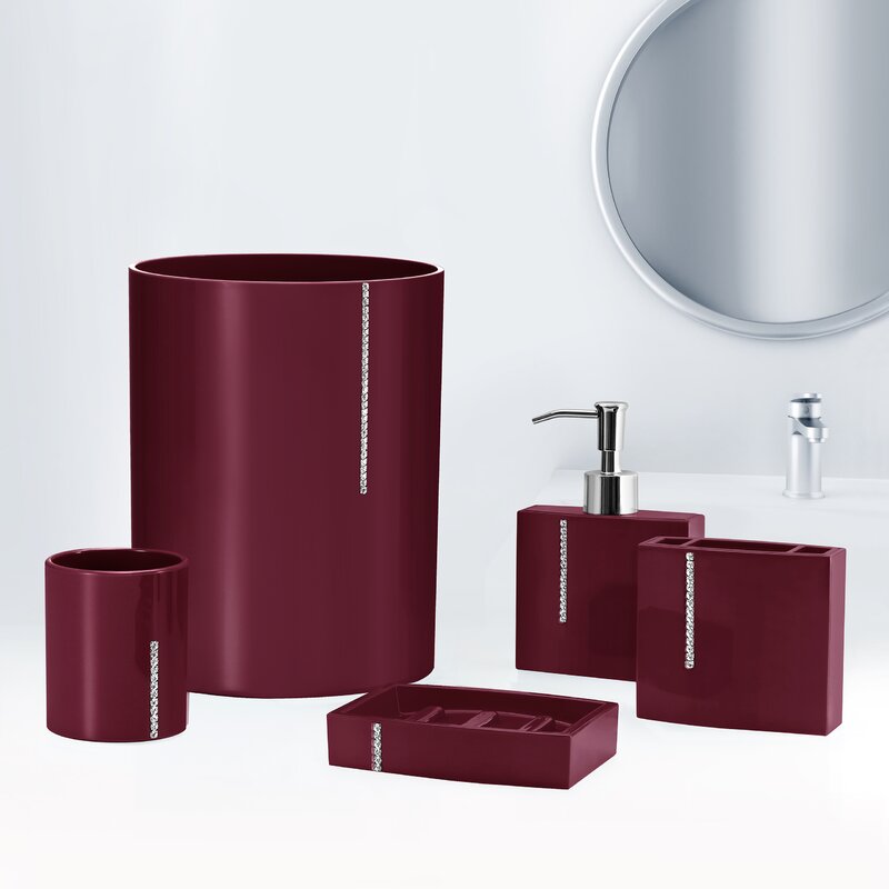 Everly Quinn Painesville 5 Piece Bathroom Accessory Set Reviews Wayfair