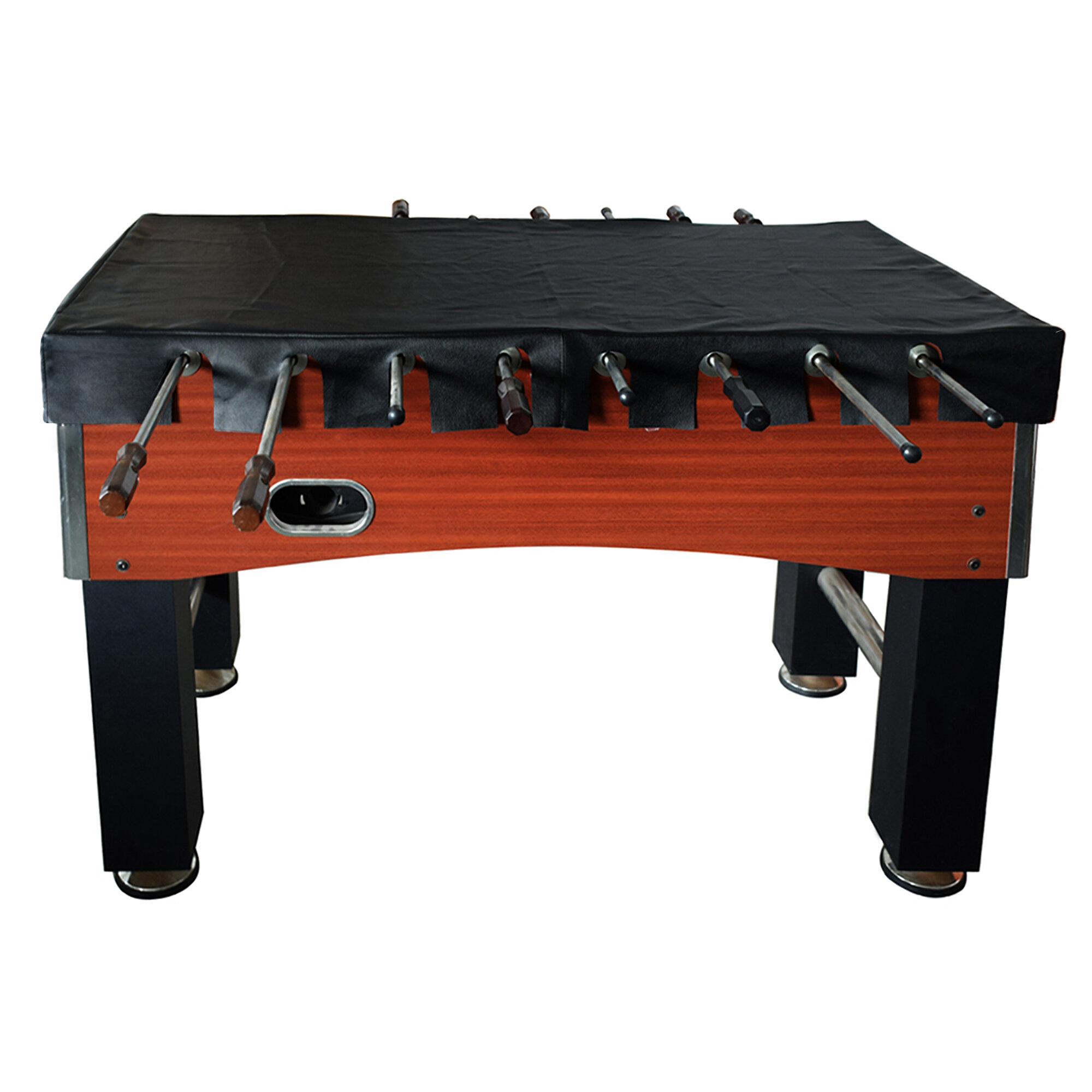 Lightweight Black Leatherette Foosball Table Cover Ideal for 54 in.Table