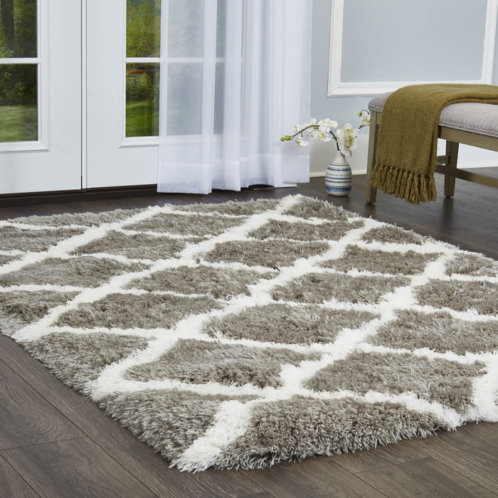 Paramount Gray White Area Rug Paramount Gray White Area Rug