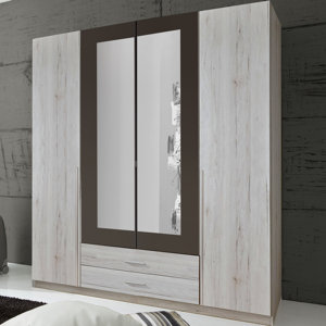 Drehtürenschrank Skate, 197 cm H x 180 cm B x 5..