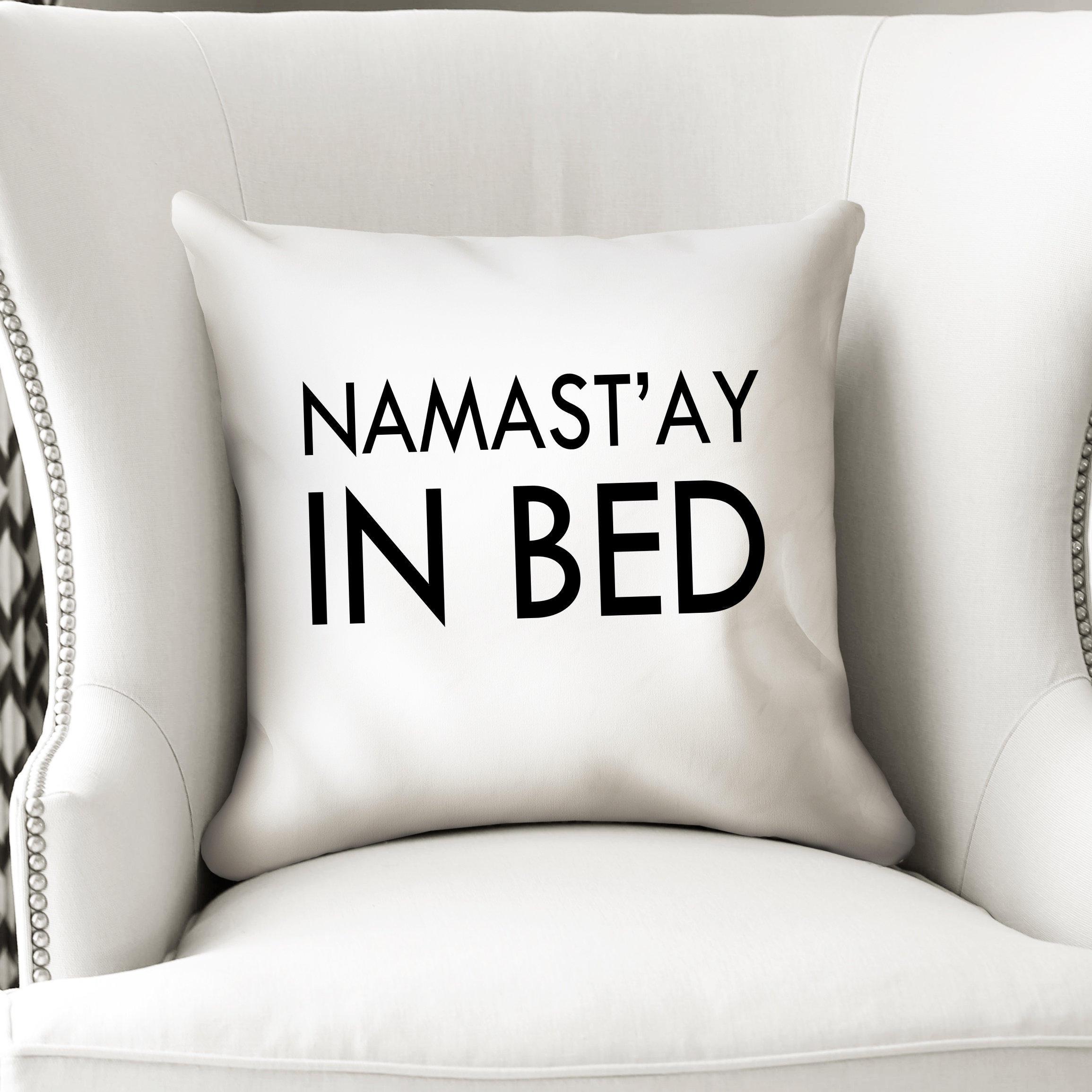 Kavka Namastay In Bed Iv Accent Cotton Throw Pillow Wayfair