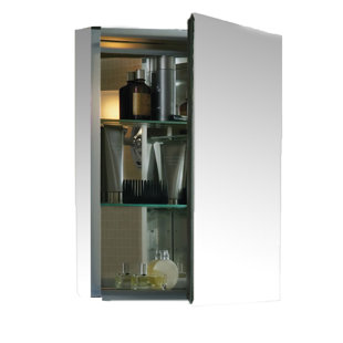 Medicine Cabinets You Ll Love 20 X 26 Aluminum Medicine Cabinet With Mirrored Door