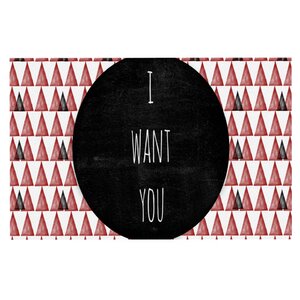 Skye Zambrana 'I Want You' Doormat