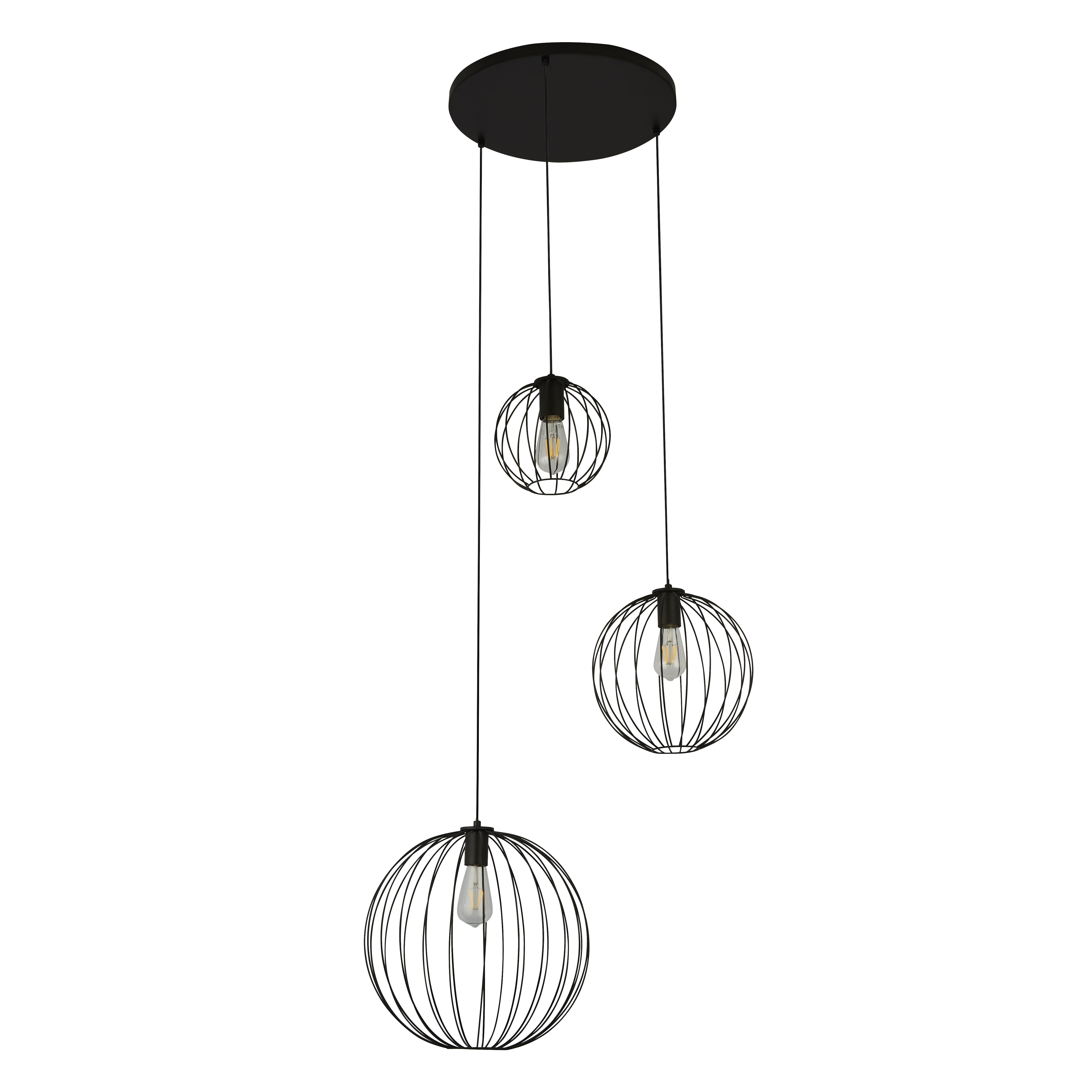 Ebern Designs Sabbattus 3 - Light Cluster Globe Pendant | Wayfair.co.uk