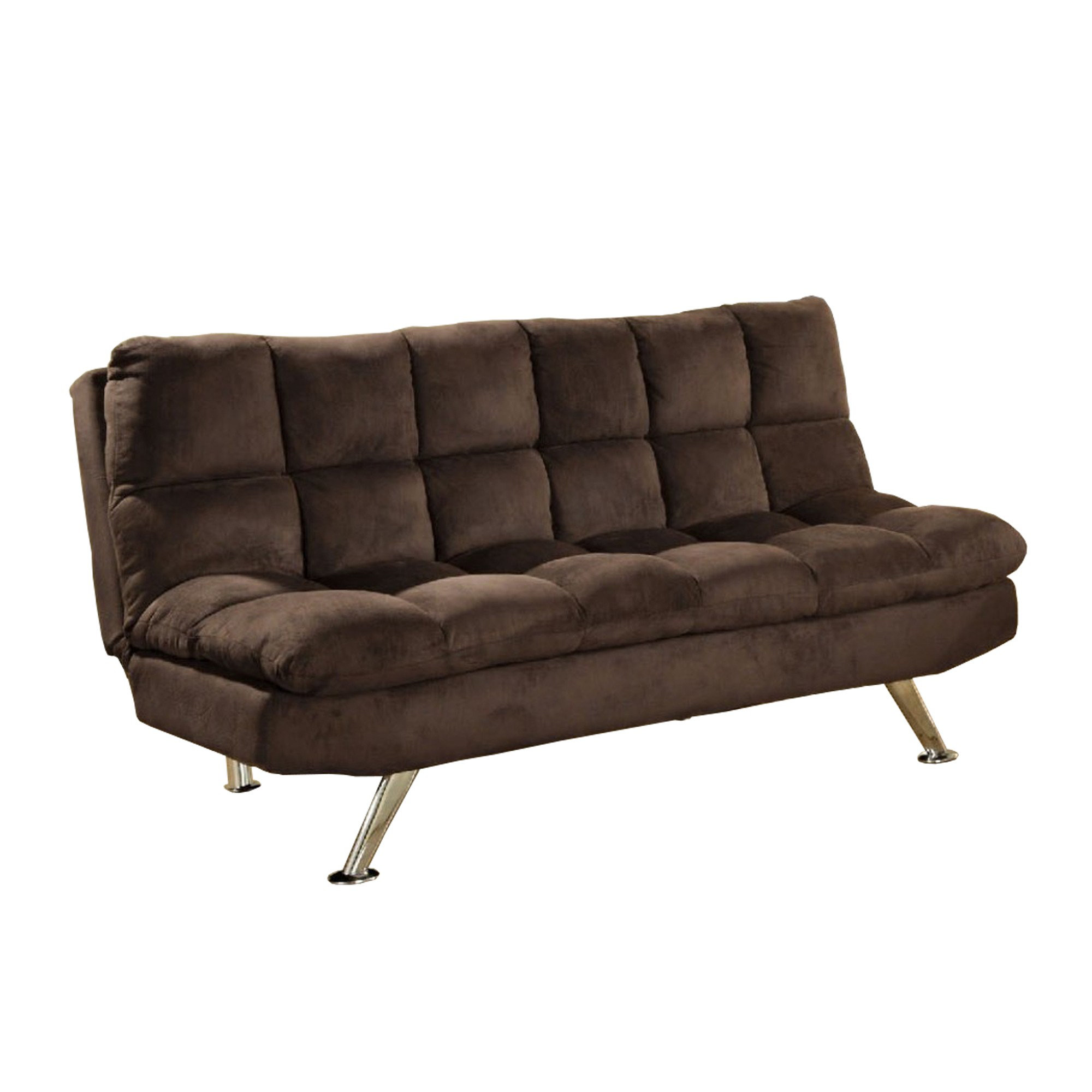 Weid Microfiber Convertible Sofa