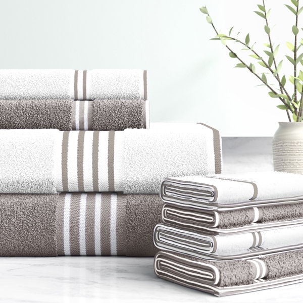 18 piece bath towel set
