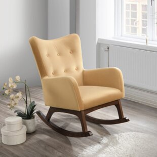 baby relax zoe tufted rocking chair