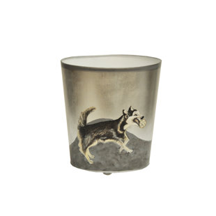 Go to store & view more images Worlds Away Husky Wastebasket