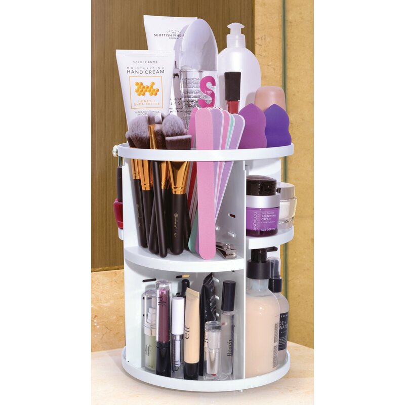 Rebrilliant Newhall Rotating Makeup Organizer Wayfair