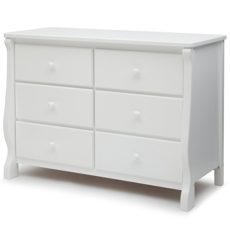 Mack Milo Darlene 6 Drawer Double Dresser Reviews Wayfair