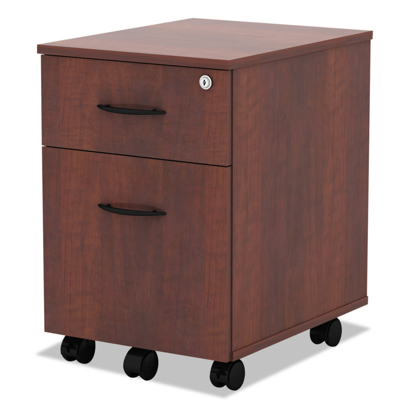 Symple Stuff Villalobos 2 Drawer Mobile Vertical Filing Cabinet 2 Drawer Mobile Vertical Filing Cabinet