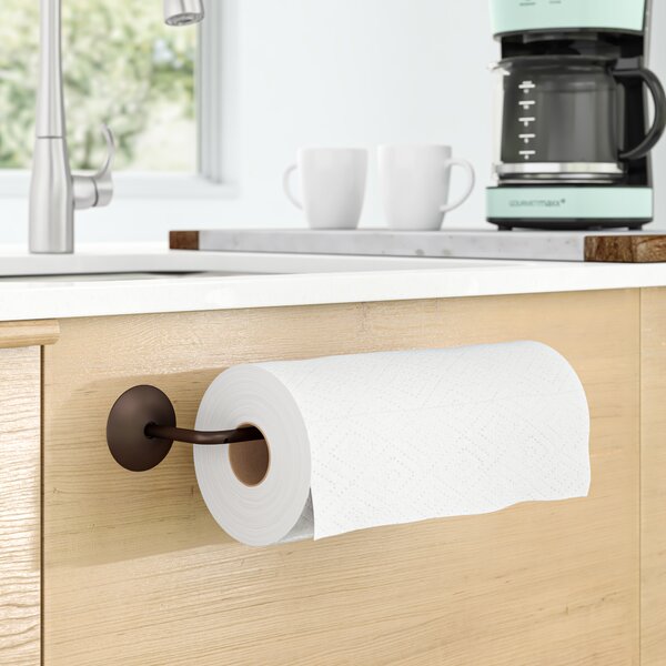 Project Tidy Demi Wall Under Cabinet Mounted Paper Towel Holder