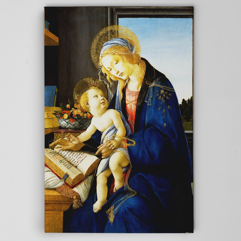 Wexfordhome The Madonna By Sandro Botticelli Framed Painting