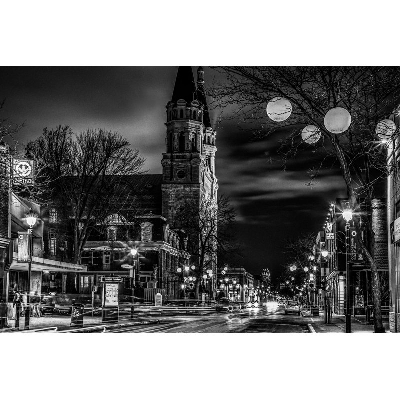 Designart Montreal Old Town Church Photographic Print On Wrapped Canvas Wayfair