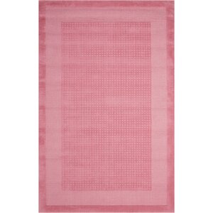 Aspasia Hand-Tufted Pink Area Rug