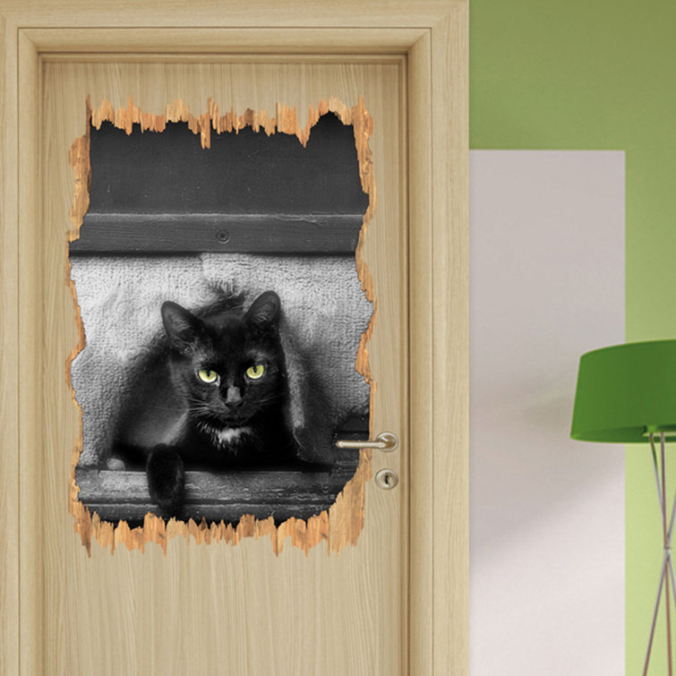 black cat flap