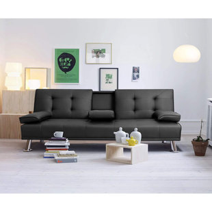 Mattress Set FAST FREE SHIPPING Details about   Convertible Futon Sleeper Sofa Bed Metal Frame 