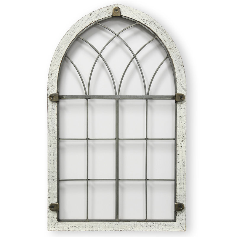 Gracie Oaks Colonial Window Arch Panel Wall Decor Wayfair