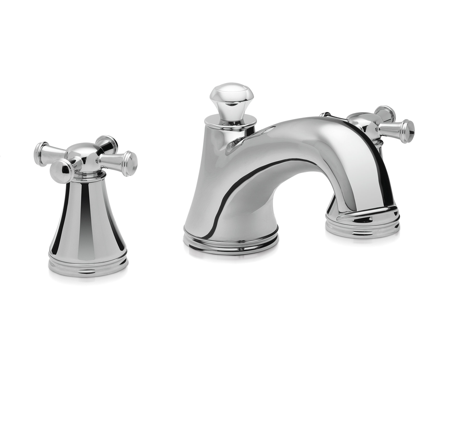 Toto Vivian Double Handle Deck Mounted Roman Tub Faucet Trim With Diverter Wayfair