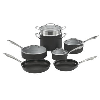 Circulon Symmetry Hard Anodized Non Stick 11 Piece Cookware Set Reviews Wayfair