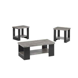 Keilany 3 Piece Coffee Table Set by 17 Stories