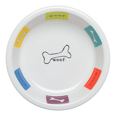 Woof Dog Decorative Bowl Fiesta