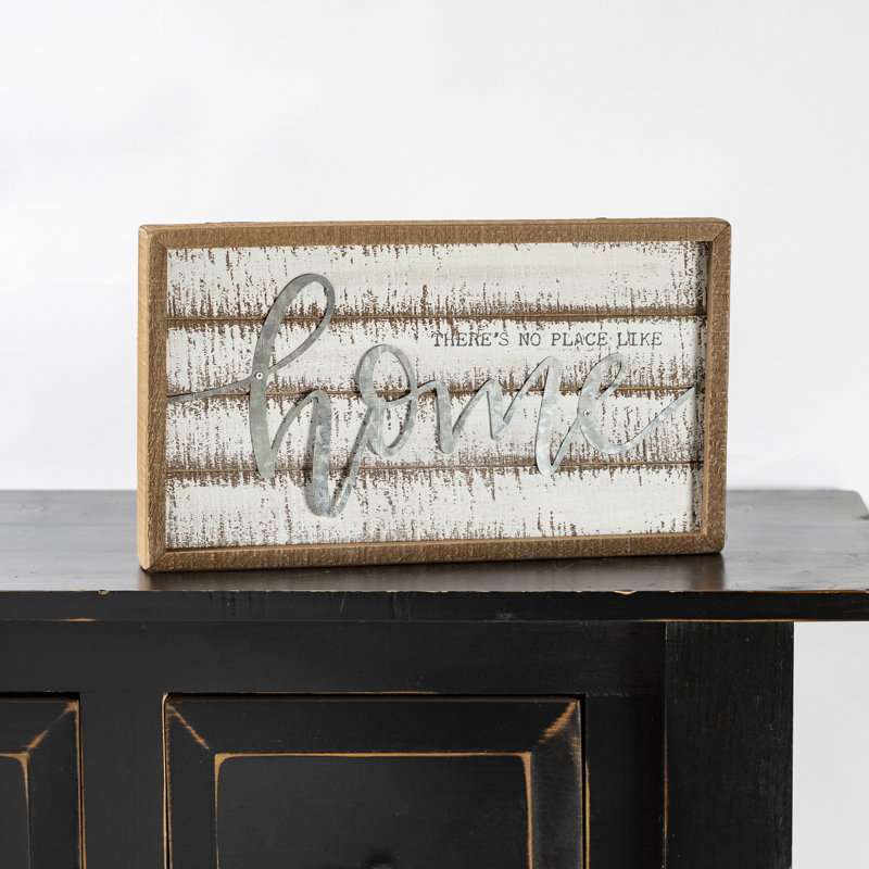 Gracie Oaks There S No Place Like Home Wall Decor Wayfair