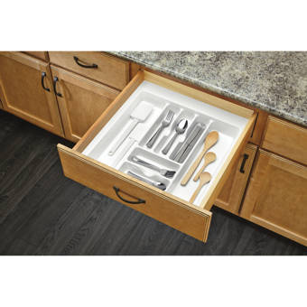 Rubbermaid 2 38 H X 9 W X 1 7 D Drawer Organizer Reviews Wayfair