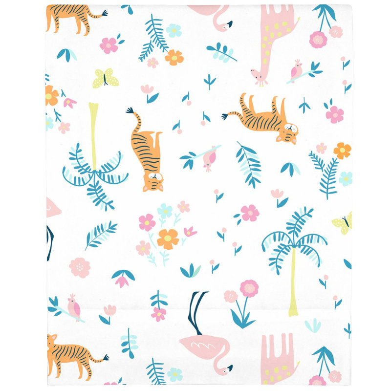 tropical crib sheet