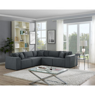 Necaise Modular Sectional by Gracie Oaks Top Reviews